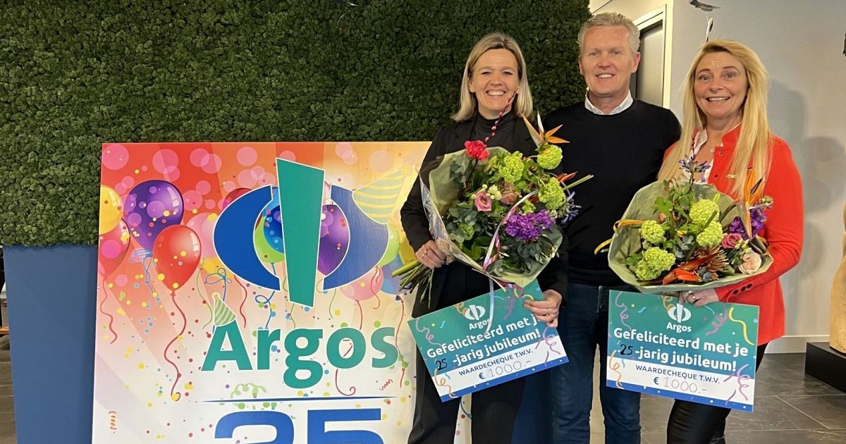 Argos Argos 25 jaar, toeteren maar!